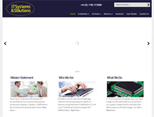 Tablet Screenshot of itsystemsandsolutions.co.uk